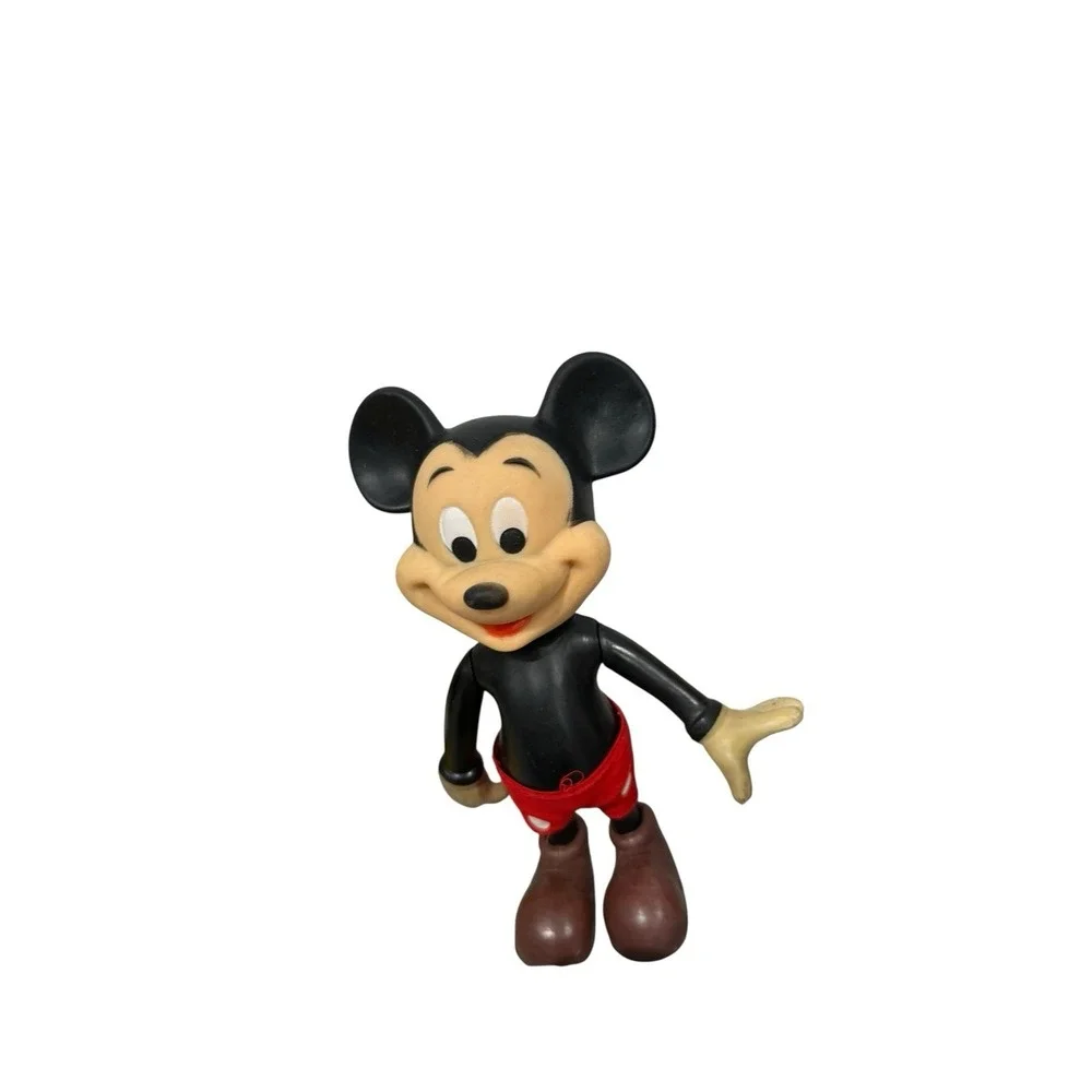 VTG R Dakin Plastic Figures Disney Minnie Mickey Goofy Dumbo Donald 1970's 8